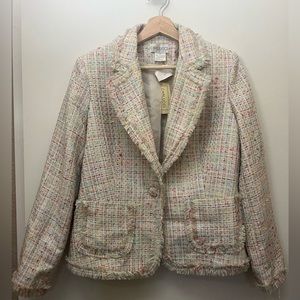 Carlucci tweed like jacket